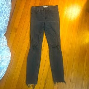 Black Madewell Skinny jeans